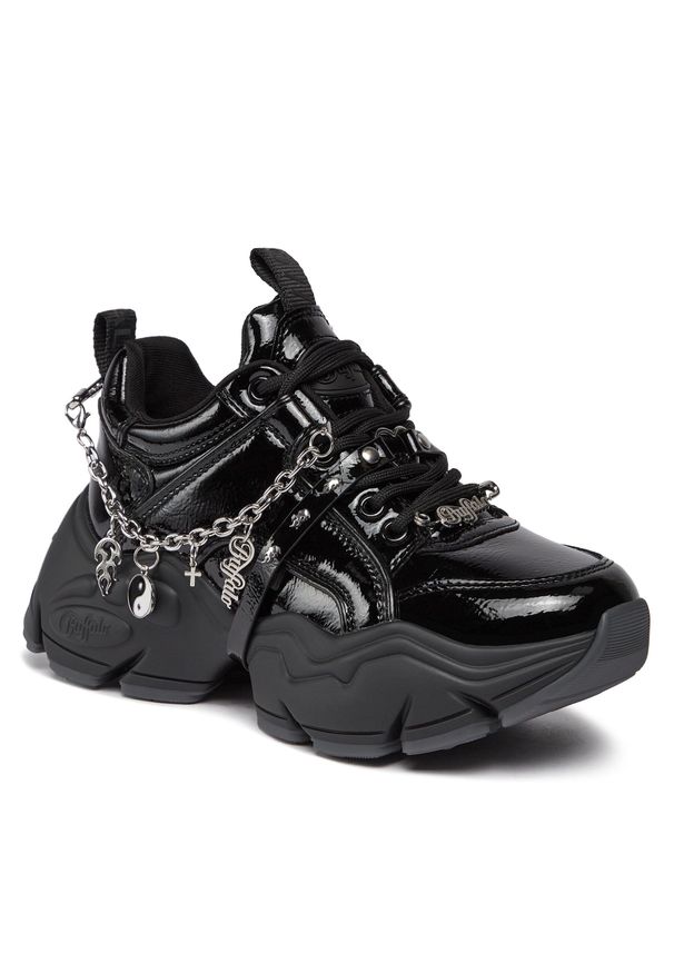 Sneakersy Buffalo Binary Charm 1636006 Black. Kolor: czarny