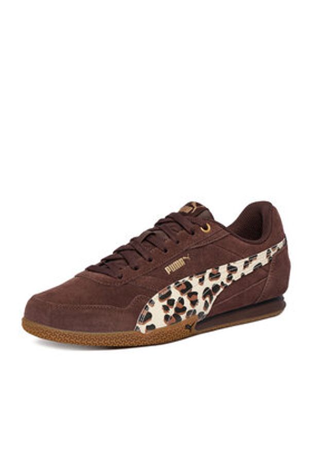 Puma Sneakersy EO-BELLA DONNA SD 40808601 Brązowy. Kolor: brązowy. Materiał: skóra, zamsz