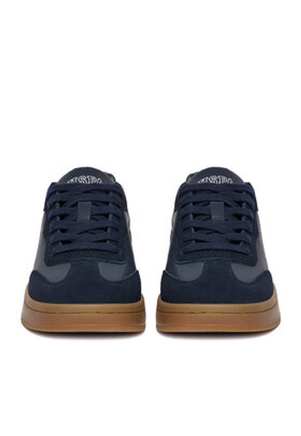 U.S. Polo Assn. Sneakersy EO-ROWAN001M/6LS1 Granatowy. Kolor: niebieski. Materiał: syntetyk, skóra