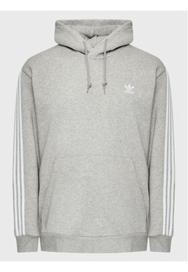 Adidas - adidas Bluza adicolor Classics 3-Stripes IA6347 Szary Regular Fit. Kolor: szary. Materiał: bawełna