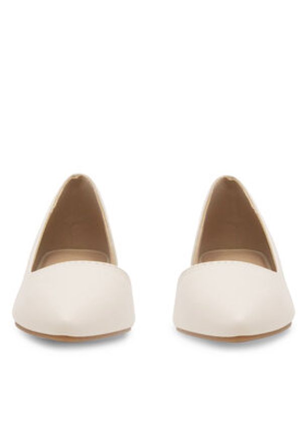 Jenny Fairy Baleriny JANE WS2108-08 Écru. Kolor: kremowy. Materiał: skóra