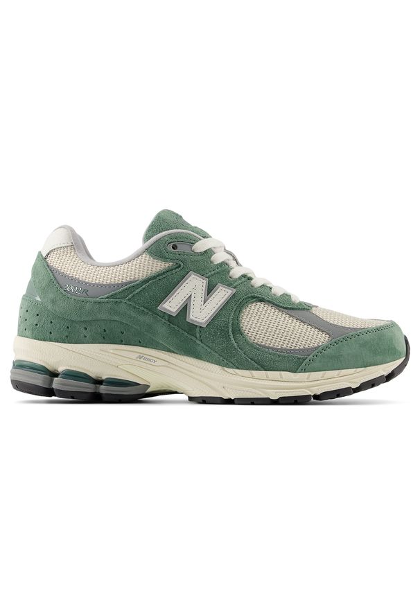 Buty unisex New Balance U2002RRC – zielone. Kolor: zielony. Materiał: zamsz, guma. Szerokość cholewki: normalna