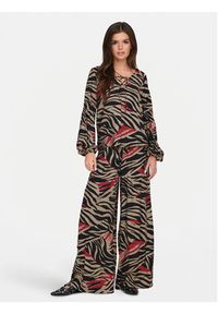 JDY Spodnie palazzo Philippa 15339049 Kolorowy Wide Leg. Materiał: wiskoza. Wzór: kolorowy