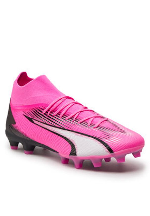 Puma Buty do piłki nożnej Ultra Pro Fg/Ag 10775001 01 Różowy. Kolor: różowy. Materiał: materiał