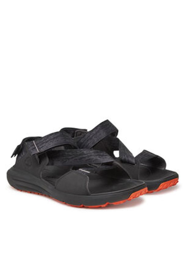 Timberland Sandały Motion Dune TB0A6DPPETY1 Czarny. Kolor: czarny. Materiał: materiał