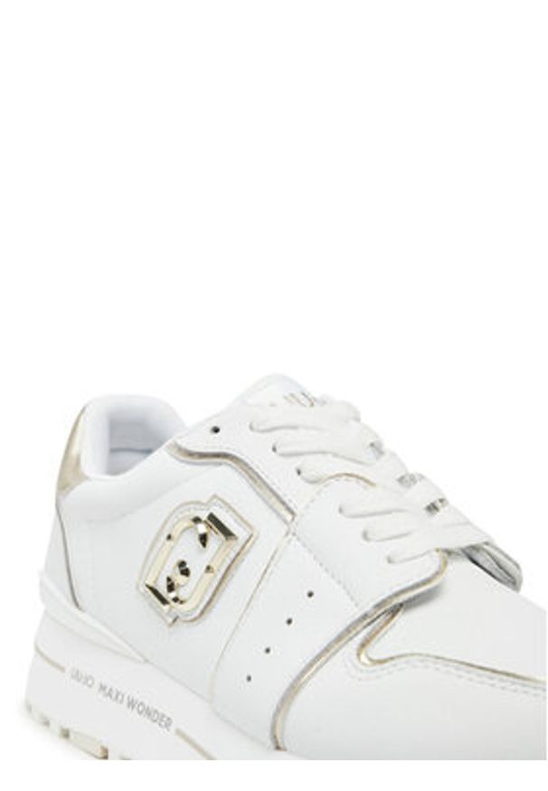 Liu Jo Sneakersy BA5029 PX179 Biały. Kolor: biały. Materiał: skóra