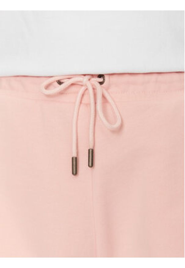 Guess Jeans Szorty sportowe W5GD0O K68I4 Różowy Relaxed Fit. Kolor: różowy. Materiał: bawełna