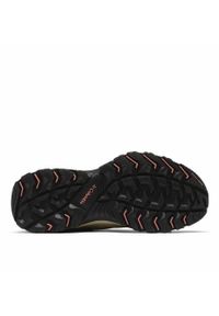 columbia - Buty trekkingowe damskie Columbia Redmond III. Kolor: czerwony. Materiał: skóra. Styl: sportowy