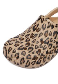 Crocs Klapki C-BAYA SEASONAL PRINTED CLOG 206230-2UA Brązowy. Kolor: beżowy #6