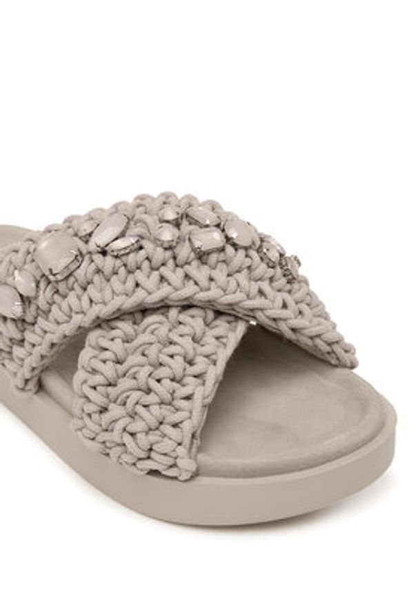 Inuikii Klapki Woven Stones 1004.003.0073 Szary. Kolor: szary. Materiał: materiał