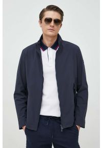 PAUL & SHARK - Paul&Shark kurtka męska kolor granatowy przejściowa. Okazja: na co dzień. Kolor: niebieski. Materiał: poliester, włókno, materiał. Styl: casual #1