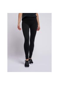 Damskie legginsy Hummel hmlSommer. Kolor: czarny. Materiał: bawełna. Sport: fitness
