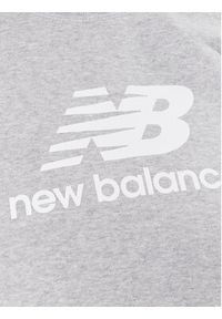 New Balance Bluza Essentials Stacked Logo WT31532 Szary Relaxed Fit. Kolor: szary. Materiał: syntetyk #3