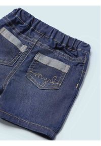 Mayoral Komplet t-shirt i szorty jeansowe 1268 Kolorowy Regular Fit. Materiał: syntetyk. Wzór: kolorowy