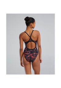 Strój pływacki damski TYR W DMDFIT SYNAPSE. Kolor: różowy #2