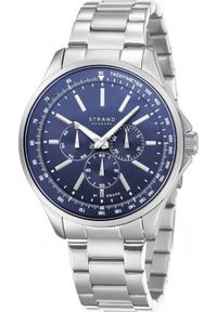 Zegarek Strand Zegarek męski Strand S708GMCLSC srebrny. Kolor: srebrny #1