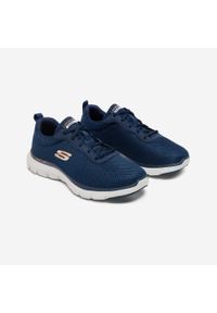skechers - Buty do chodzenia męskie Skechers Flex Advantage 4.0. Zapięcie: sznurówki. Materiał: kauczuk, syntetyk, tkanina. Szerokość cholewki: normalna. Sport: turystyka piesza