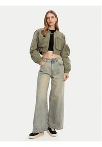 only - ONLY Kurtka bomber Saga 15336303 Zielony Regular Fit. Kolor: zielony. Materiał: syntetyk #3