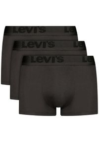 Levi's® Komplet 3 par bokserek 37149-0296 Czarny. Kolor: czarny. Materiał: bawełna