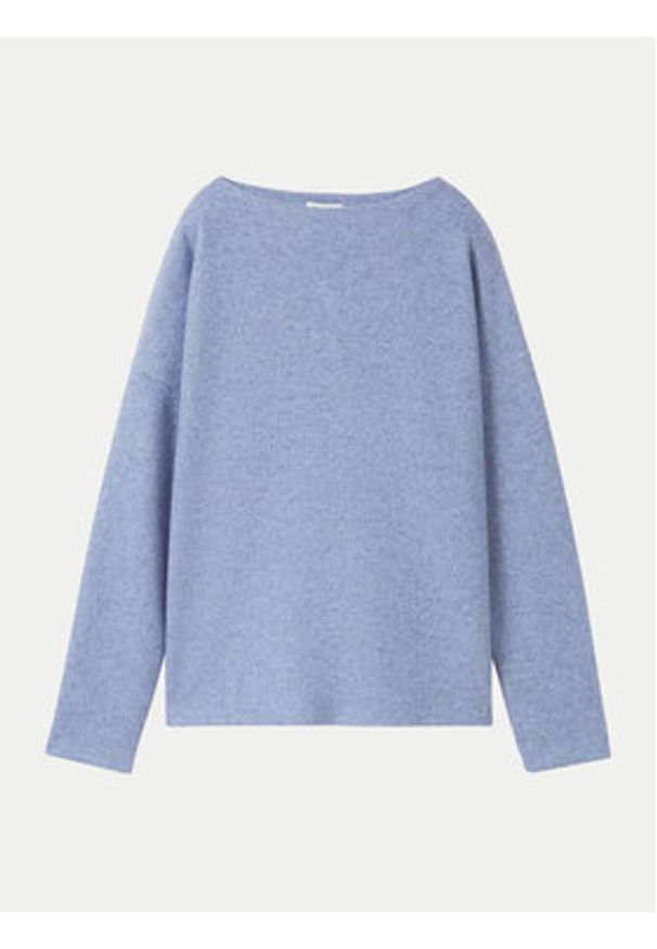 Tom Tailor Sweter 1043168 Niebieski Regular Fit. Kolor: niebieski. Materiał: syntetyk