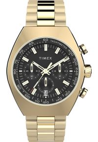 Zegarek Timex Zegarek męski Timex TW2W22100 złoty. Kolor: złoty #1