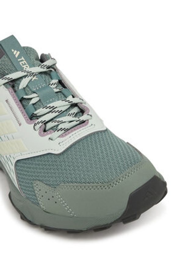 Adidas - adidas Buty do biegania Tracefinder JI4289 Zielony. Kolor: zielony. Materiał: materiał