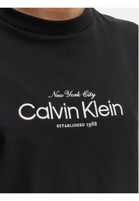 Calvin Klein Jeans T-Shirt NYC Logo LV047F810G Czarny Classic Fit. Kolor: czarny. Materiał: bawełna #4