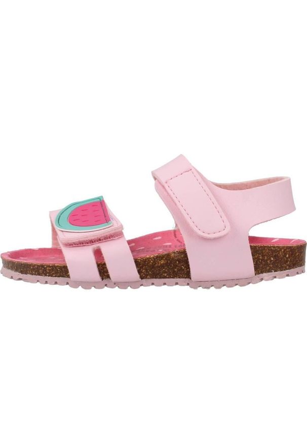 Garvalin - Sandały GARVALIN 212430G Rose. Kolor: różowy. Materiał: syntetyk, tkanina. Sezon: lato