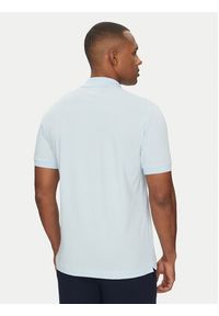 Lacoste Polo PH9851 Błękitny Classic Fit. Typ kołnierza: polo. Kolor: niebieski. Materiał: syntetyk, bawełna