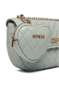 Guess Torebka Atabey HWQG98 94210 Niebieski. Kolor: niebieski. Materiał: skórzane #6