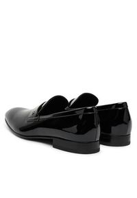 BOSS Półbuty Derrek 50545672 Czarny. Kolor: czarny. Materiał: skóra #5