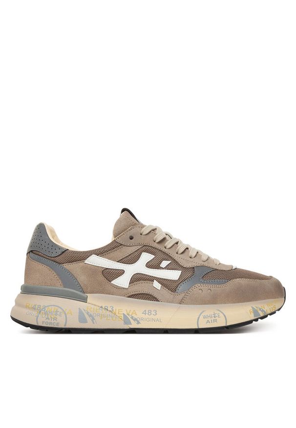 Sneakersy Premiata. Kolor: brązowy