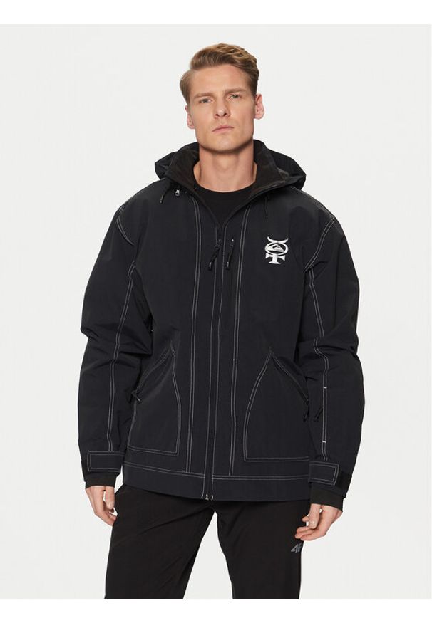 Quiksilver Kurtka snowboardowa Live Wire EQYTJ03443 Czarny Relaxed Fit. Kolor: czarny. Materiał: syntetyk. Sport: snowboard