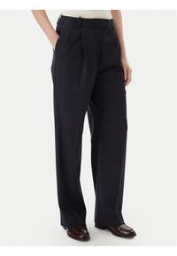 TOMMY HILFIGER - Tommy Hilfiger Spodnie materiałowe Timeless WW0WW48352 Granatowy Straight Fit. Kolor: niebieski. Materiał: syntetyk #1