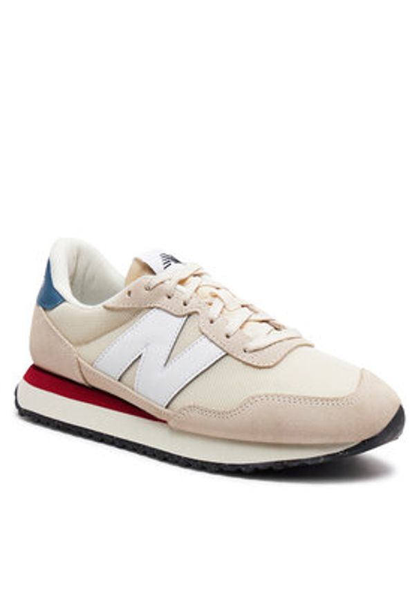 New Balance Sneakersy MS237VJ Beżowy. Kolor: beżowy. Materiał: materiał