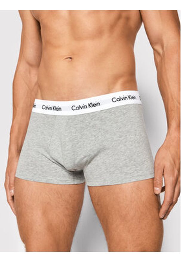 Calvin Klein Underwear Komplet 3 par bokserek 0000U2664G Szary. Kolor: szary. Materiał: bawełna