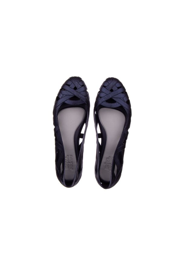 melissa - Baleriny Melissa Jean Jason Wu VII Ad Blue 23 010434, Granatowy, Guma. Kolor: niebieski. Materiał: tworzywo sztuczne. Sezon: lato