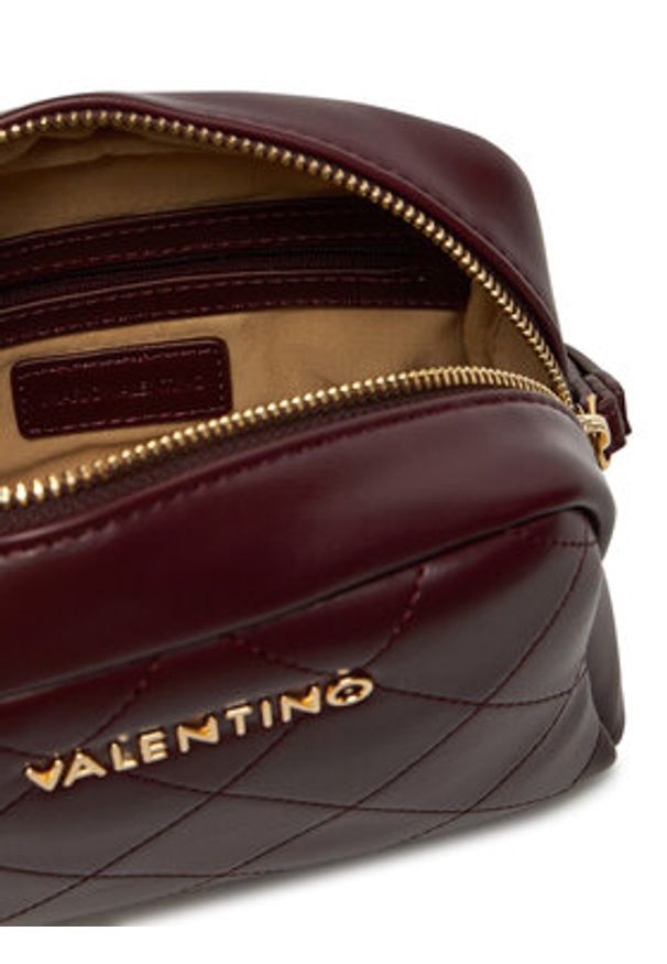 VALENTINO - Valentino Kosmetyczka Nur Re VBE8G9502 Bordowy. Kolor: czerwony. Materiał: skóra