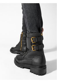 Kurt Geiger Trapery 225-Brooke Combat Boot 559700109 Czarny. Kolor: czarny. Materiał: skóra #3