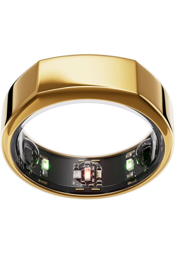 CANYON - Oura Ring Gen3 Heritage smart ring, size 10, Gold. Rodzaj zegarka: cyfrowe