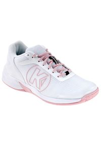 KEMPA - Buty halowe damskie Kempa Attack 2.0. Kolor: różowy, biały, wielokolorowy. Sport: piłka ręczna