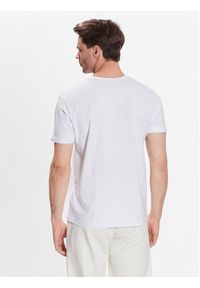 Alpha Industries T-Shirt Rainbow Reflective Label T 126501RR Biały Regular Fit. Kolor: biały. Materiał: bawełna #4