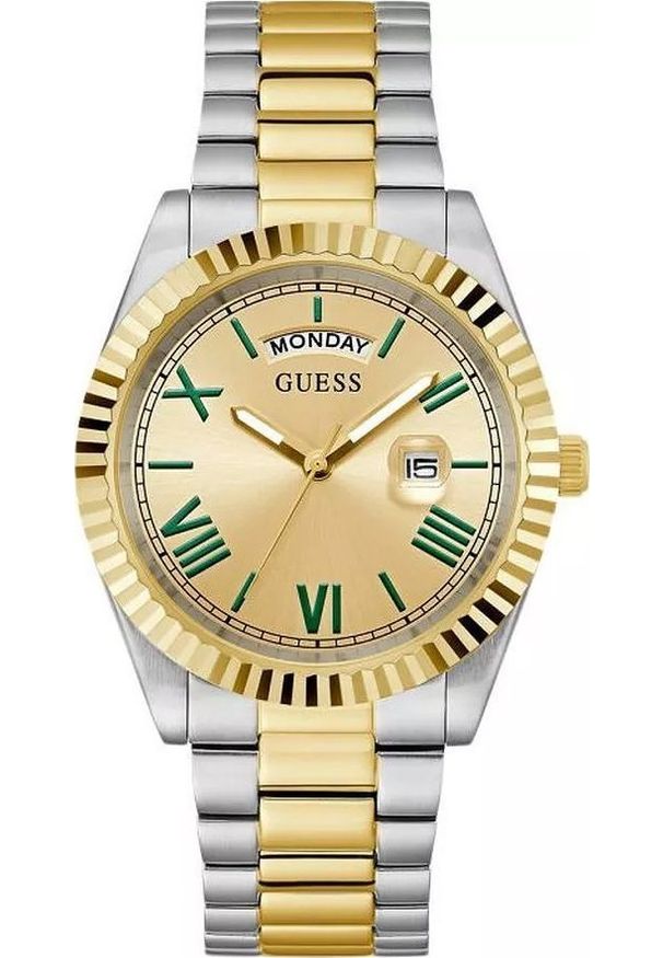 Zegarek męski Guess GW0265G14 srebrny. Kolor: srebrny