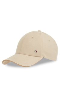 TOMMY HILFIGER - Tommy Hilfiger Czapka z daszkiem Th Corp Flannel 6 Panel Cap AM0AM13164 Beżowy. Kolor: beżowy. Materiał: materiał, bawełna