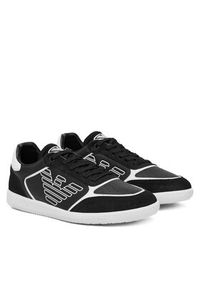 EA7 Emporio Armani Sneakersy 7X000405 AF19826 MC001 Czarny. Kolor: czarny. Materiał: skóra #3