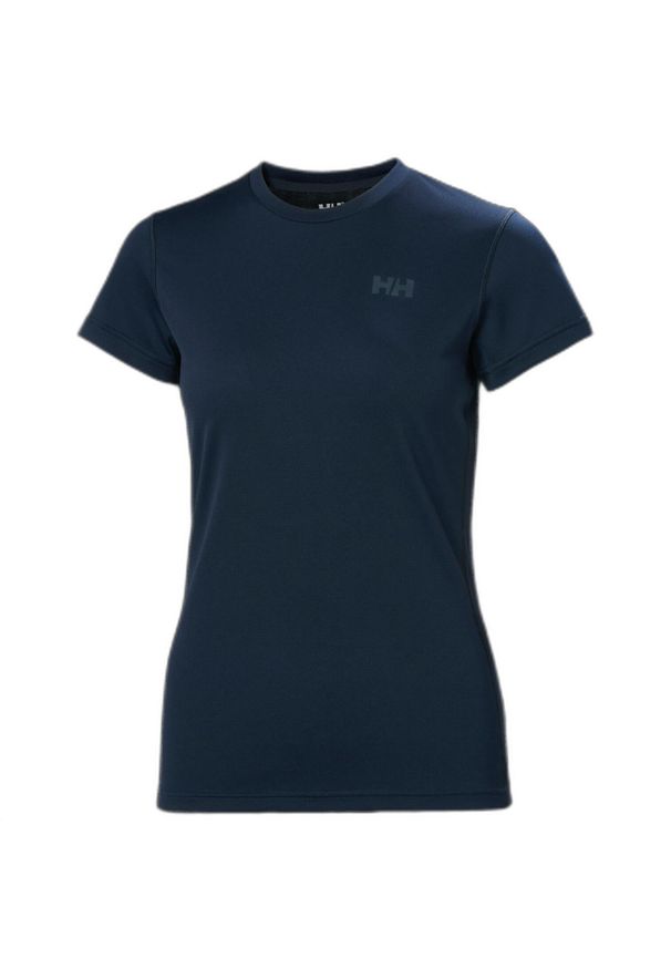 Koszulka damska Helly Hansen HH Lifa Active Solen. Kolor: niebieski. Materiał: tkanina. Sport: turystyka piesza