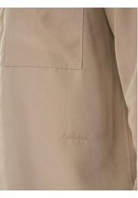Calvin Klein Koszula Ls Drapey LV04LF113G Beżowy ciemny Regular Fit. Kolor: beżowy. Materiał: syntetyk #2
