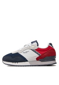 Pepe Jeans Sneakersy London Urban M PMS40003 Granatowy. Kolor: niebieski