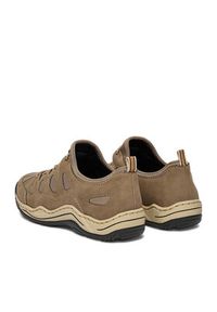 Rieker Sneakersy L0551-64 Beżowy. Kolor: beżowy. Materiał: materiał #5