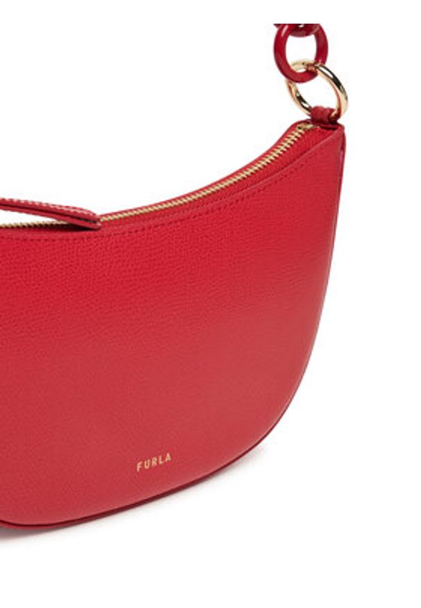 Furla Torebka Sfera Mini WE00767 BX3989 CN RUB00 Czerwony. Kolor: czerwony. Materiał: skórzane